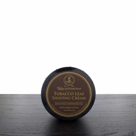 Taylor of Old Bond Street Shaving Cream Bowl, Tobacco Leaf